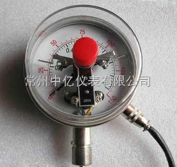 耐震電接點雙金屬溫度計廠家